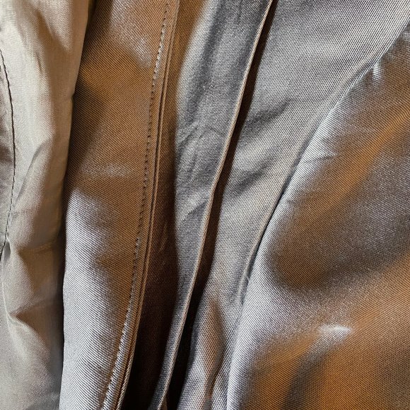 Silver Mother of the Bride knee length Dress - 2 piece - - Picture 13 of 16